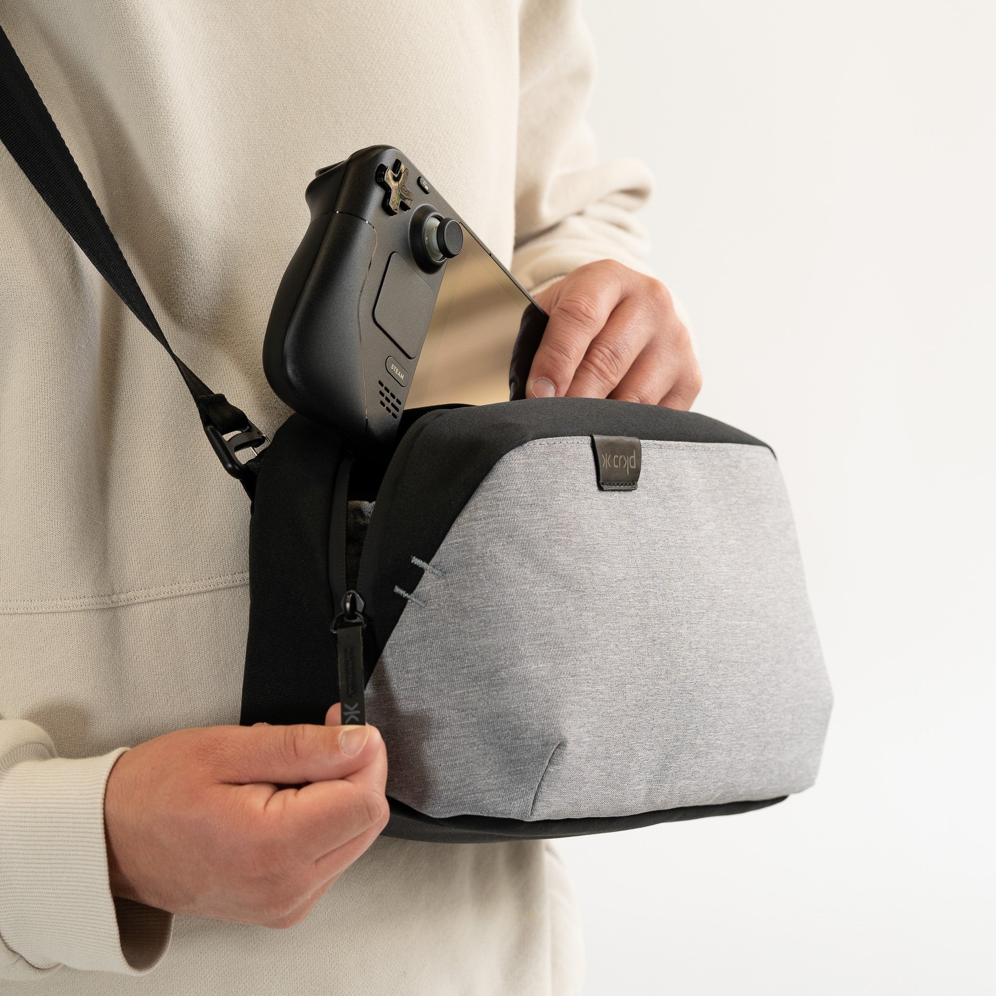 Pro Gaming Gear Carry Bag - Ash Grey - Image 10