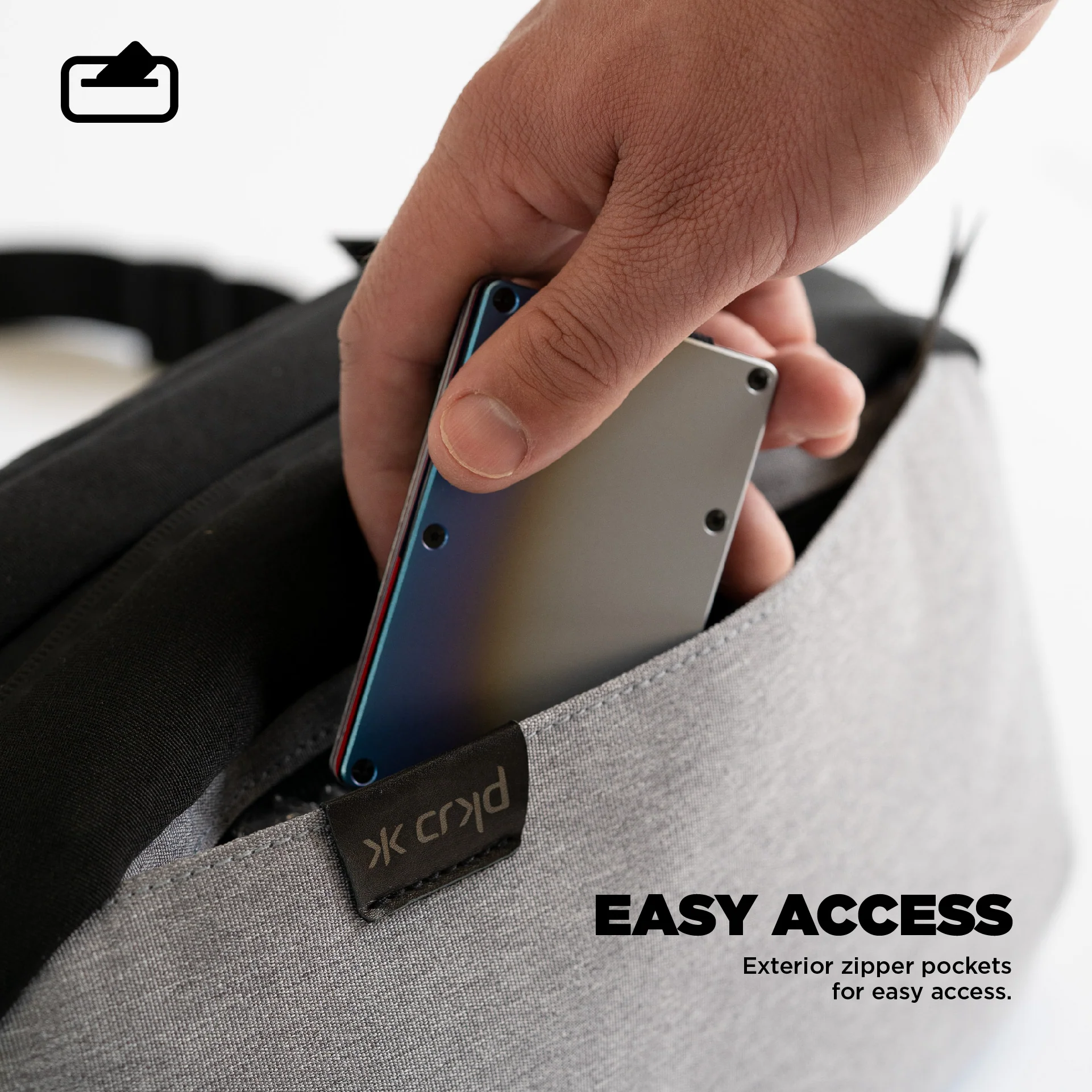 Pro Gaming Gear Carry Bag - Ash Grey - Image 9