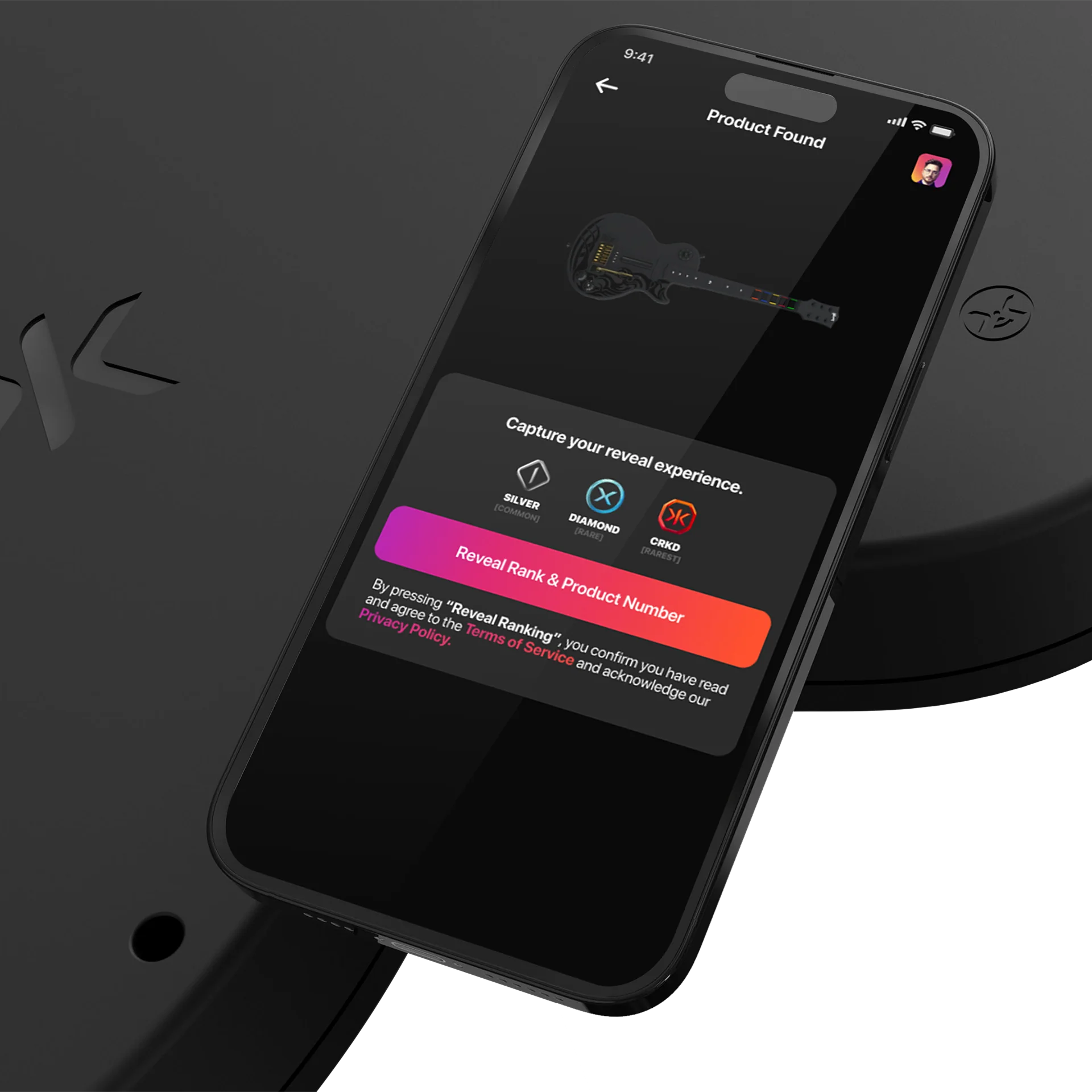 Gibson Les Paul Black Tribal Encore Edition Guitar Controller (Multi-platform) - Image 12