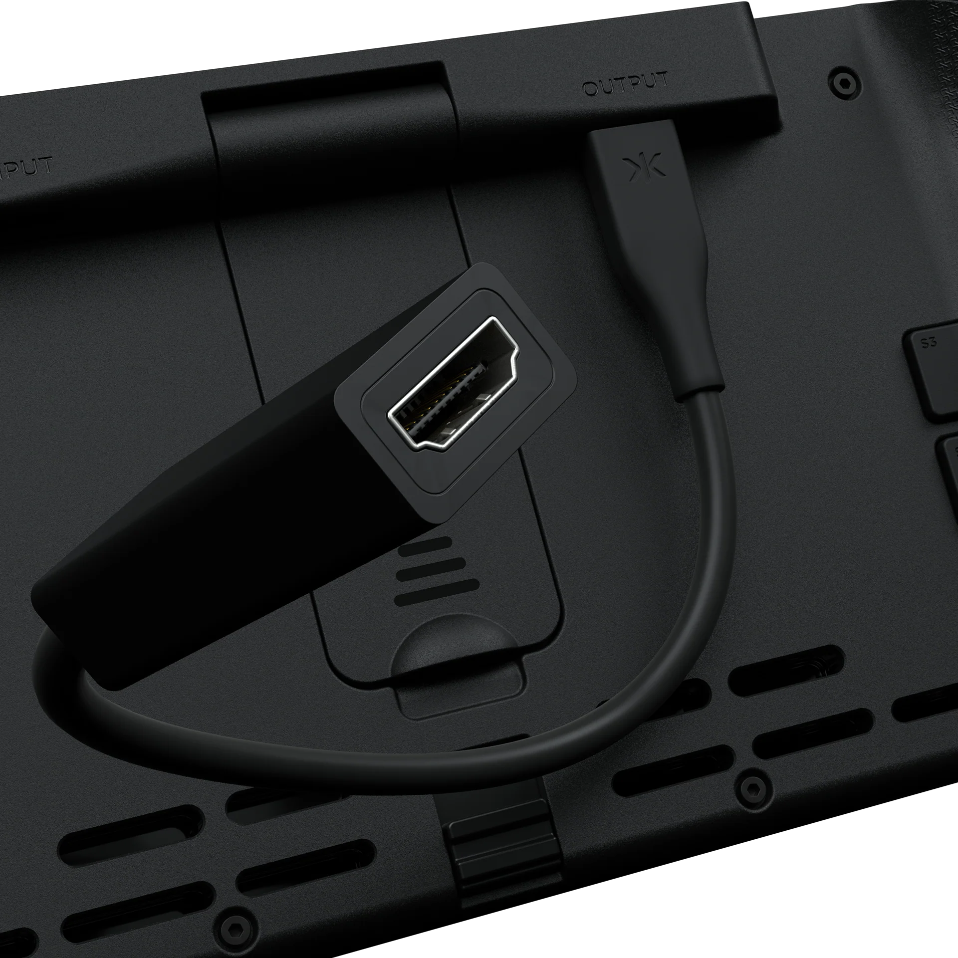 Nitro Deck+ Clear Black with HDMI Adapter - Image 3