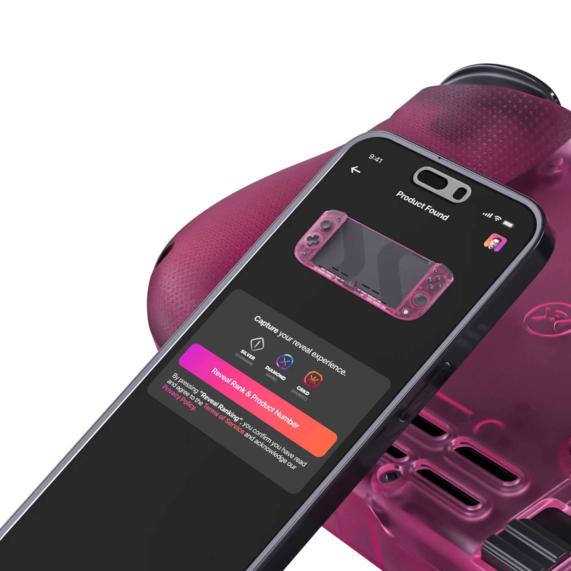 Nitro Deck Crystal Pink Limited Edition with Carry Case - Image 8